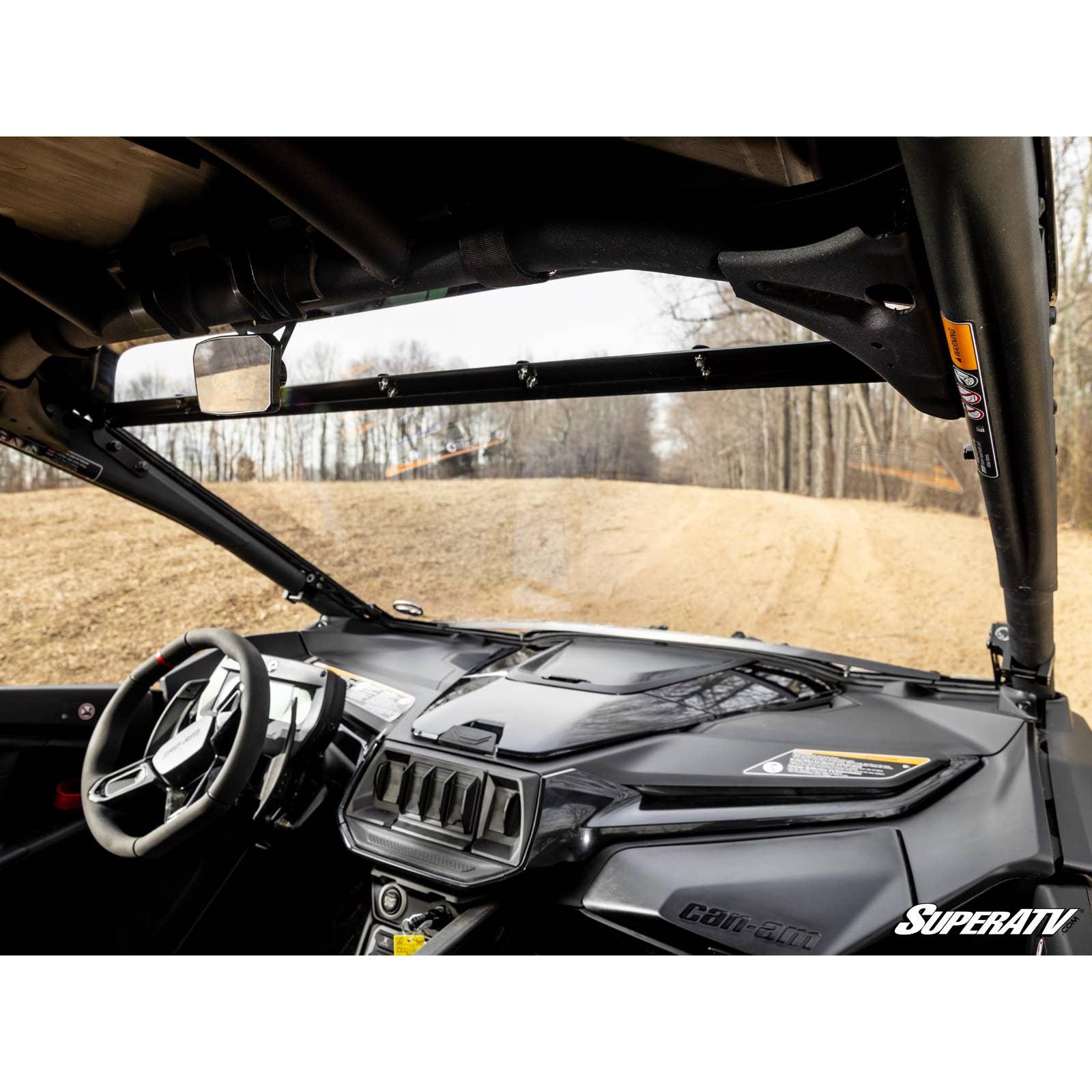 Can Am Maverick R Scratch Resistant Full Windshield | SuperATV