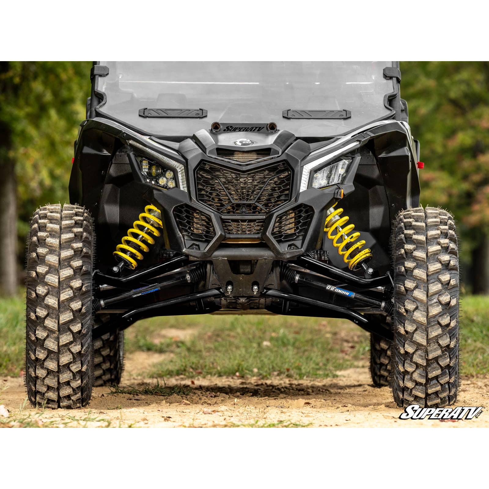 Can Am X3 High Clearance 2" Forward Offset A-Arms | SuperATV