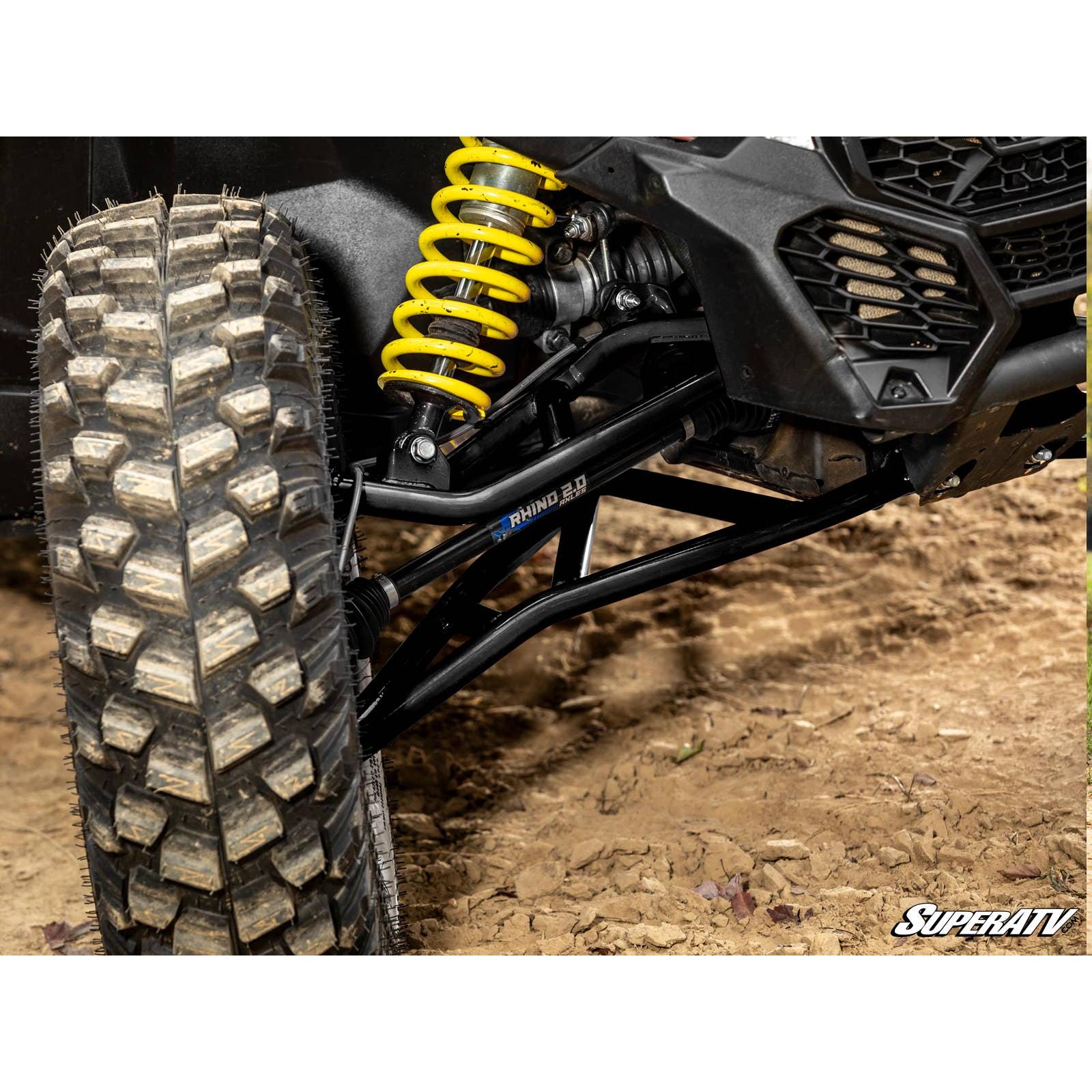 Can Am X3 High Clearance 2" Forward Offset A-Arms | SuperATV