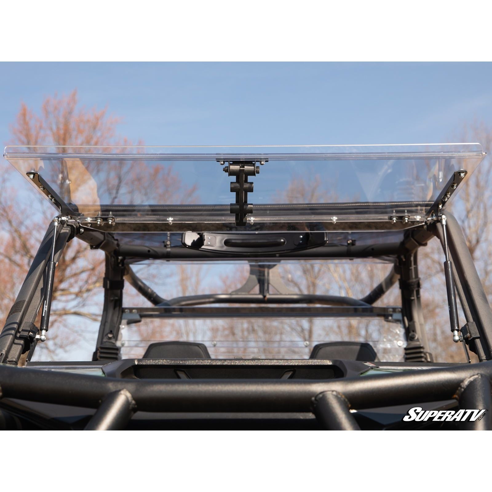 Can Am Maverick Sport Scratch Resistant Flip Windshield | SuperATV