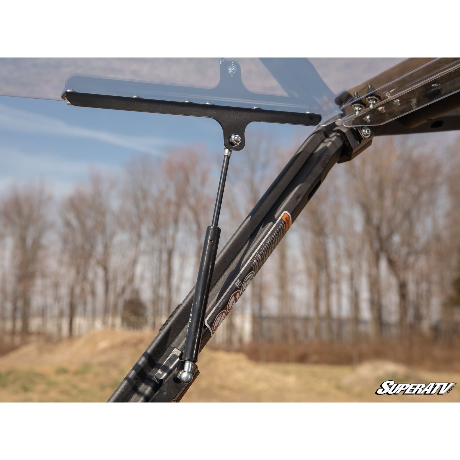 Can Am Maverick Sport Scratch Resistant Flip Windshield | SuperATV