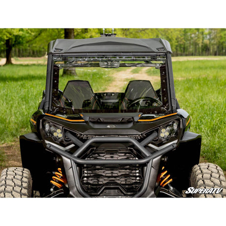 Can Am Commander MaxDrive Power Flip Windshield | SuperATV