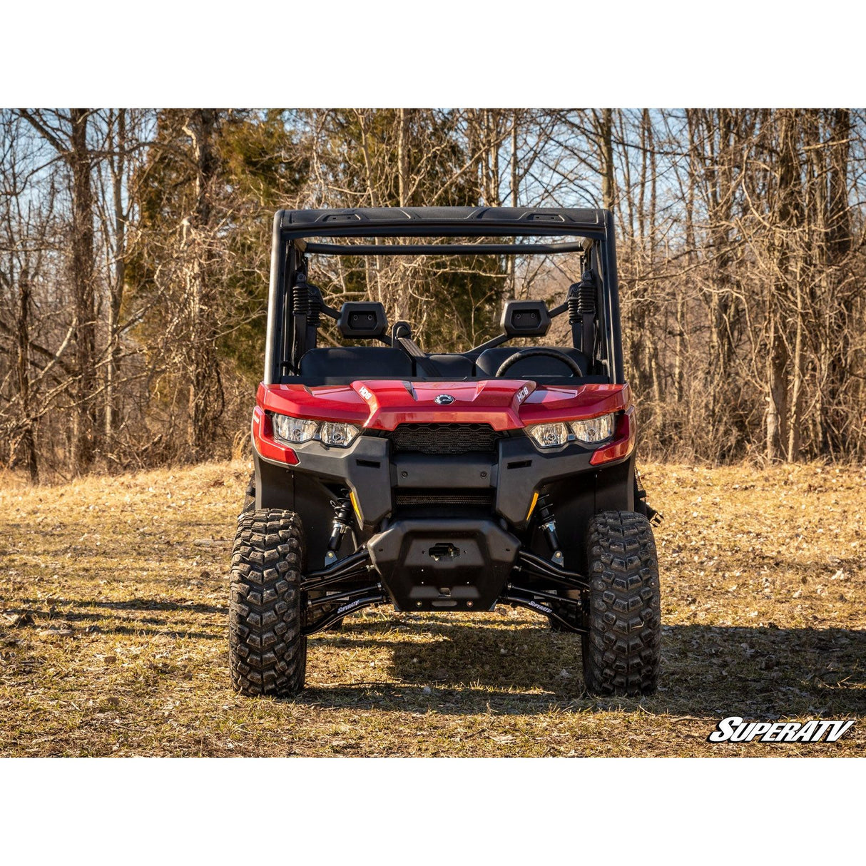 Can Am Defender HD7 High Clearance 2" Forward Offset A-Arms | SuperATV