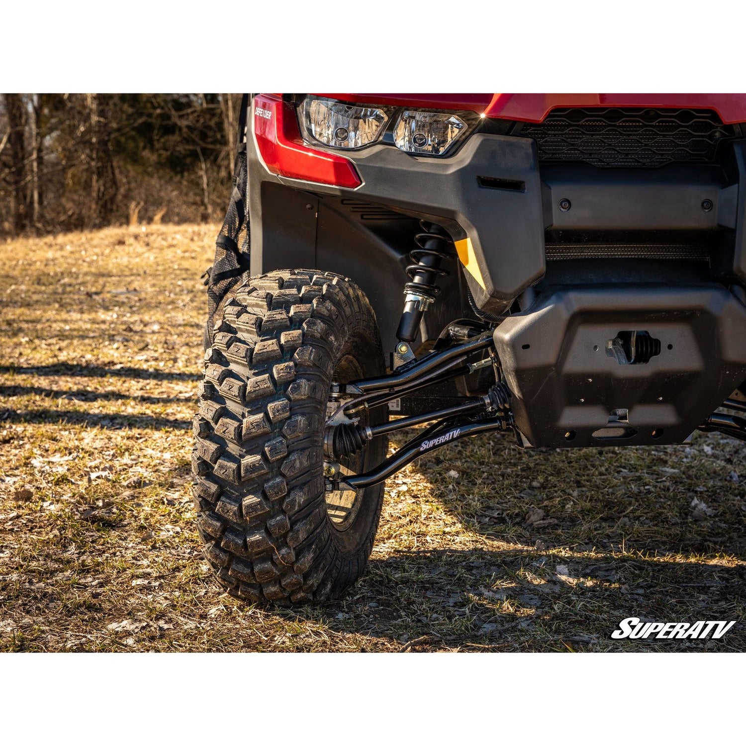 Can Am Defender HD7 High Clearance 2" Forward Offset A-Arms | SuperATV