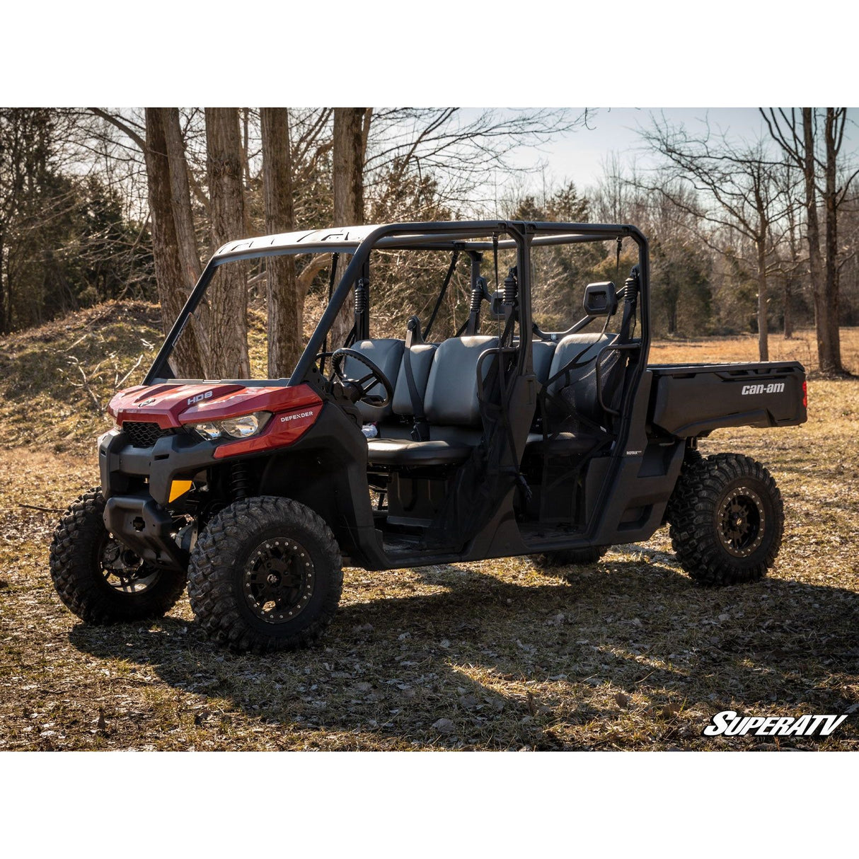 Can Am Defender HD7 High Clearance 2" Forward Offset A-Arms | SuperATV