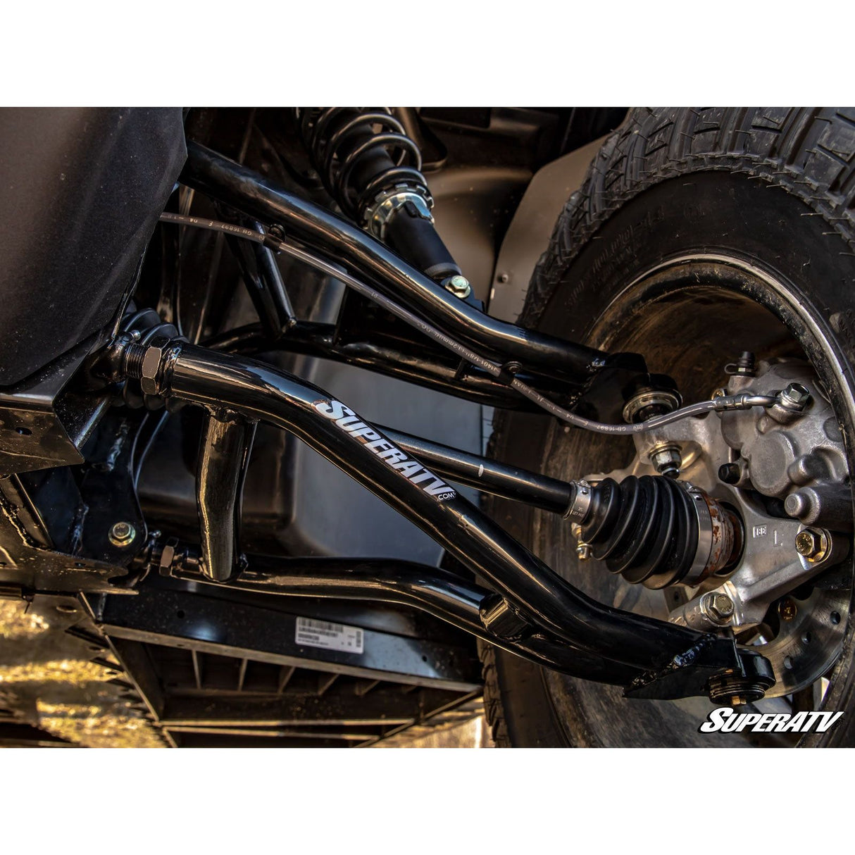 Can Am Defender HD7 High Clearance 2" Forward Offset A-Arms | SuperATV