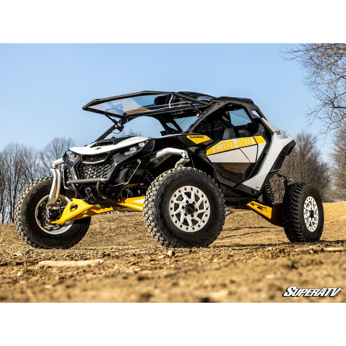 Can Am Maverick R Winch Mounting Plate | SuperATV