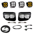 Baja Designs 2020+ Ford Super Duty Fog Lights FPK Amber SAE/Pro DC with Upfitter