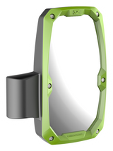 Seizmik Embark Mirror Green Trim Kit for UTVs - Versatile 360° Rotation with Impact-Resistant Housing