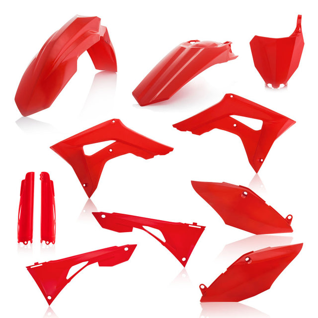 Acerbis Full Plastic Kit for Honda CRF250R and CRF450R (2019-2022) - Red