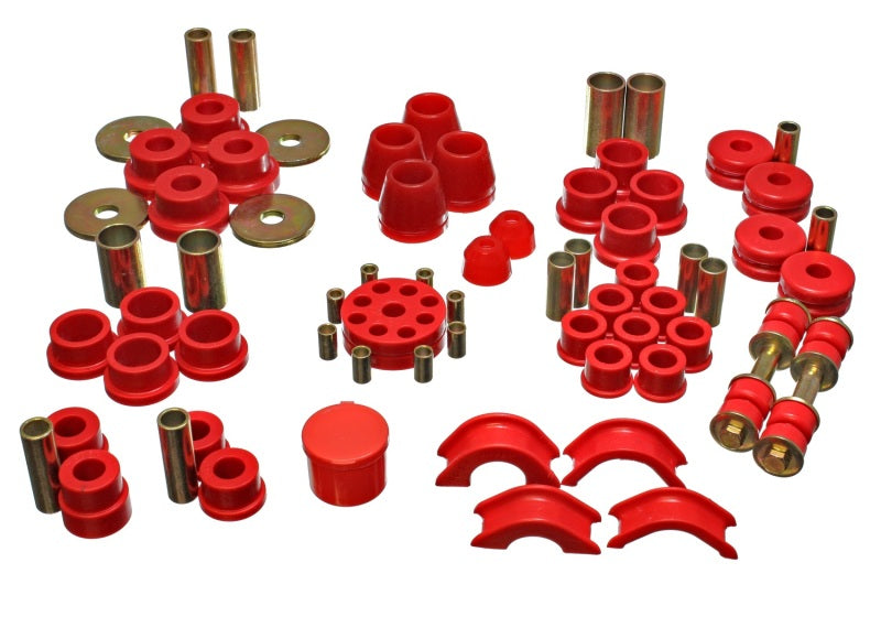 Energy Suspension 70-70 Nissan 240Z Red Hyper-Flex Master Bushing Set – Performance Polyurethane Components for 1970-1973 Nissan 240Z