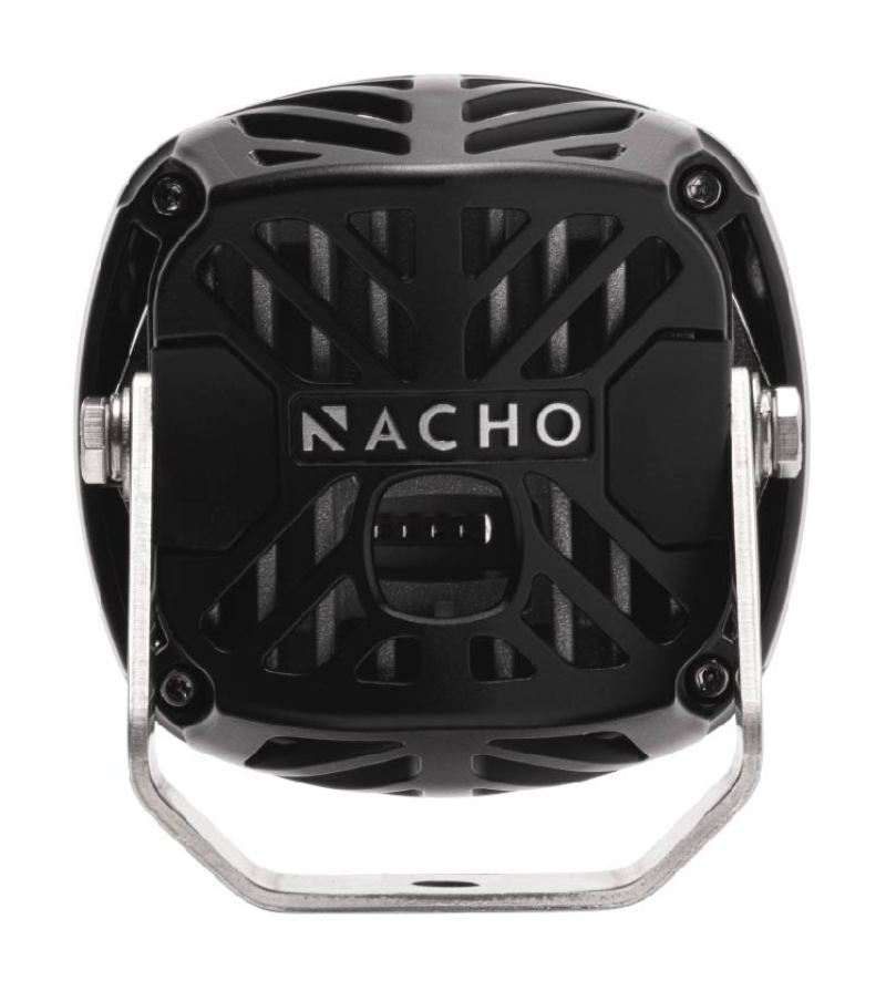 Nacho Offroad Technology Quatro Spot 4-inch Offroad LED Light Pair - Durable Automotive Lighting for Off-Road Vehicles