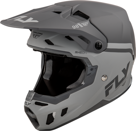 Fly Racing Formula CC Objective Helmet Matte Black/Grey Small for Motocross and Off-Road Riding
