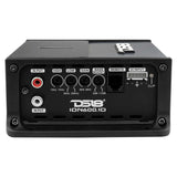 DS18 ION600.1D 1-Channel Car Amplifier – 600W RMS at 1 Ohm, 400W at 2 Ohms, 200W at 4 Ohms – Compatible with Most Automotive Systems