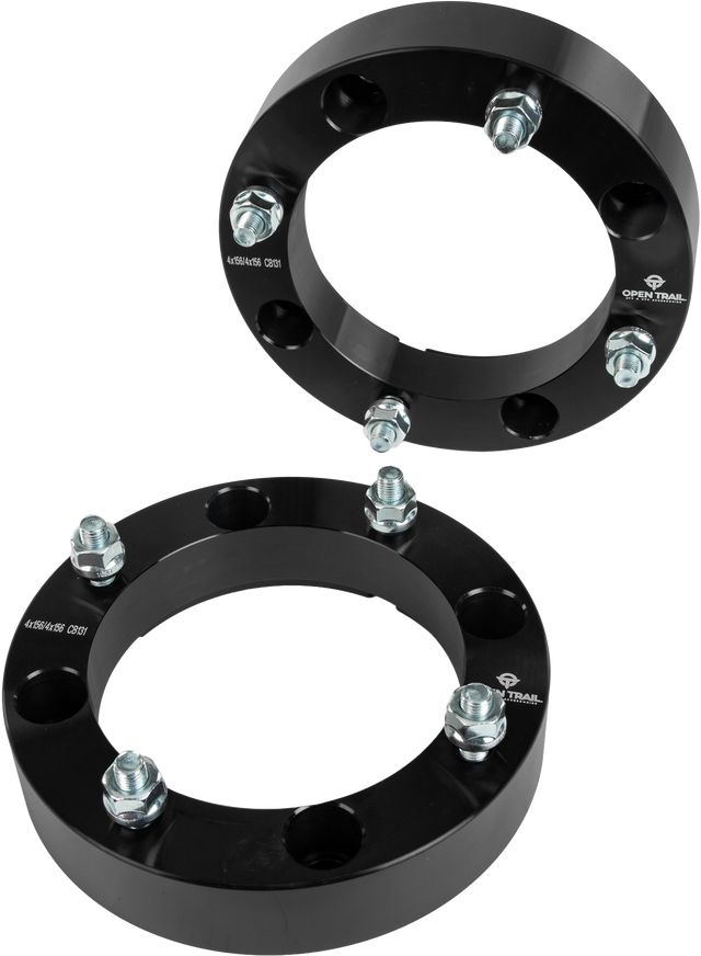 Open Trail 1.5-Inch Wheel Spacer for 4/156 Bolt Pattern with 10mm x 1.25mm Studs – Fits Jeep Wrangler, Cherokee, and Gladiator