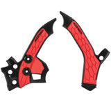 Acerbis X-Grip Frame Guards for Honda CRF250L (2013-2020) – Black/Red