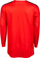 Fly Racing Evolution DST Jersey Red/White/Black XL - Bike Riding Jersey with Advanced Ventilation for Mountain and Road Bikes