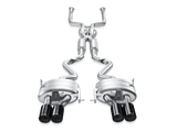 Akrapovic Evolution Line Cat-Back Exhaust System for 2008-2013 BMW M3 E92 E93 with Titanium Construction