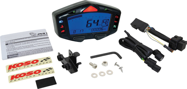 KOSO Honda Grom DB-03R Multi-Function Digital Gauge – Fits 2014-2015 Honda MSX125 Grom