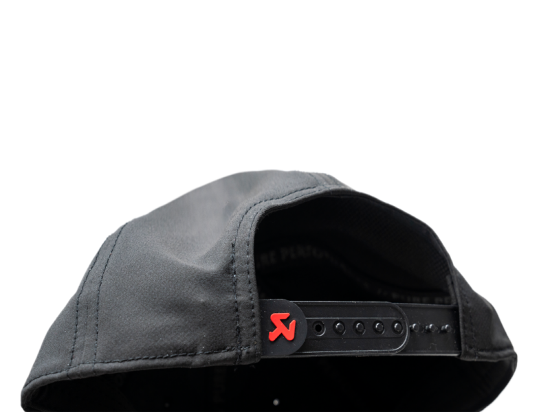 Akrapovic Logo Baseball Cap - Black - Comfortable Automotive Style with Brand Recognition