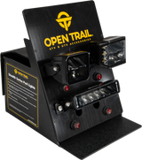 OPEN TRAIL Black Opentrail ABS Light Display for Pod and Bar Lights - Universal Fit for Off-Road Vehicles