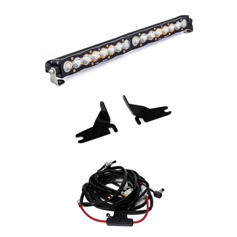 Baja Designs 2019 Chevy Silverado 1500 S8 LED Light Kit with 20-inch S8 Grille Mount - Model 447519