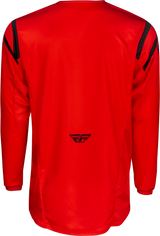 Fly Racing Kinetic Center Jersey Red/Black Medium - Motocross and Off-Road Vehicle Fit