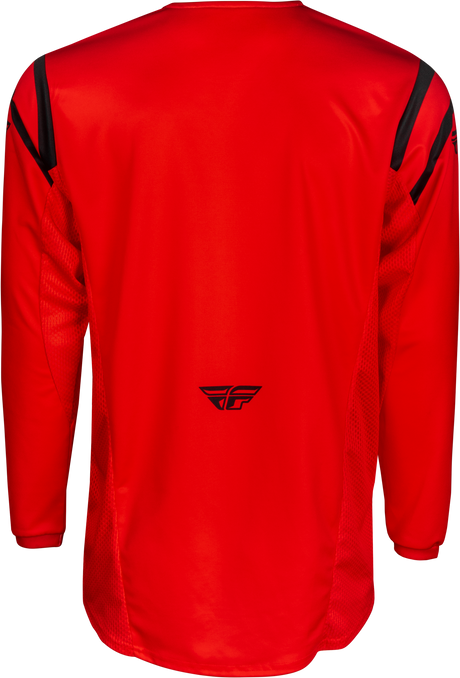 Fly Racing Kinetic Center Jersey Red/Black SM for Off-Road & ATV Vehicles