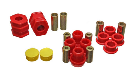 Energy Suspension 16.3115R Front Control Arm Bushing Set for 2000 Honda Civic Si and 1999 Honda Civic
