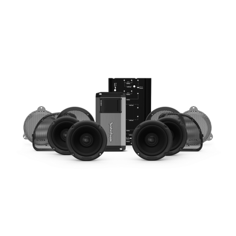 Rockford Fosgate HD14U-STG2 Stage 2 Audio Kit for 2014+ Harley-Davidson Road Glide and Street Glide Ultra