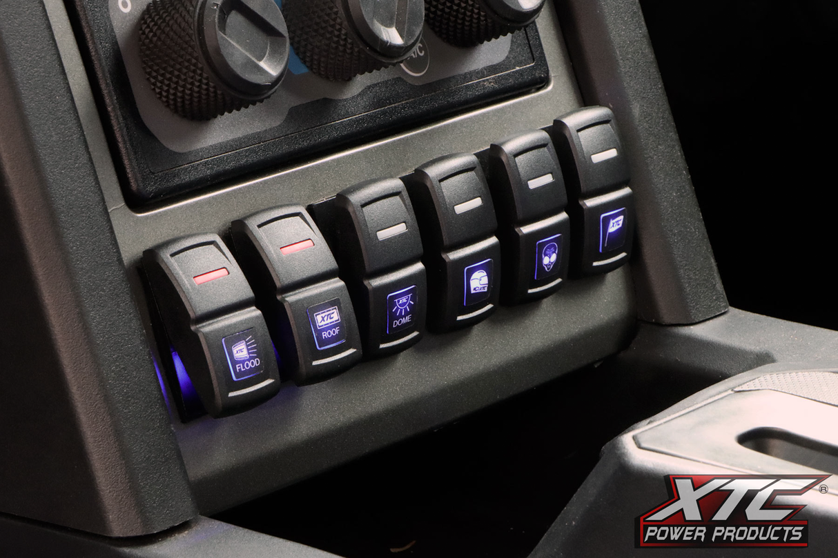 XTC Power Products Plug N Play Power Control System with 6 Switches for Toyota YXZ Vehicles