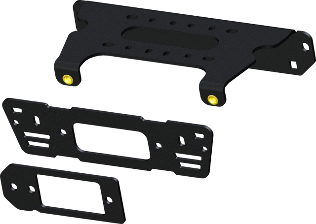 KFI 19-24 Polaris Ranger PRO XD/ Crew / 15-19 Ranger 570-1000/ Crew 900 Body Style Winch Mount