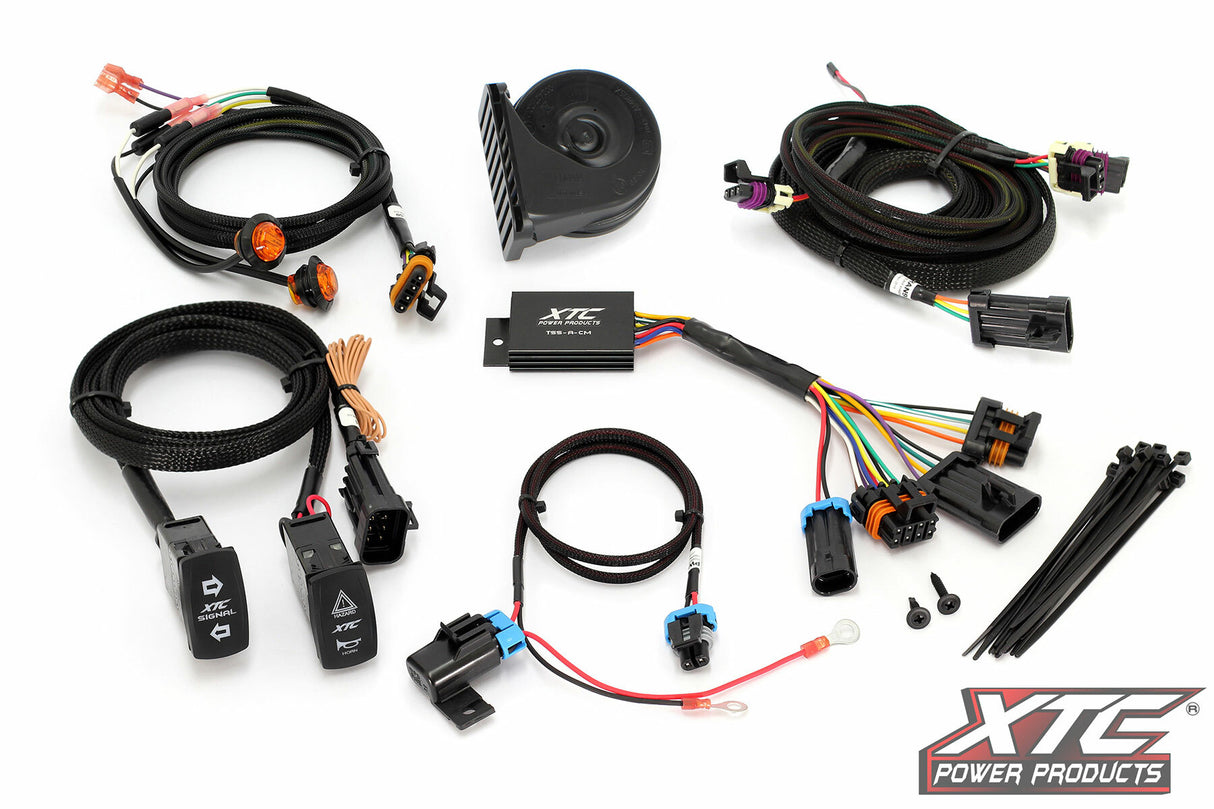 XTC Power Products Self-Canceling Turn Signal Kit for Polaris Ranger XP 900 EPS, 570 EPS, and Crew 900 EPS (Part Number: ATS-POL-RAN)