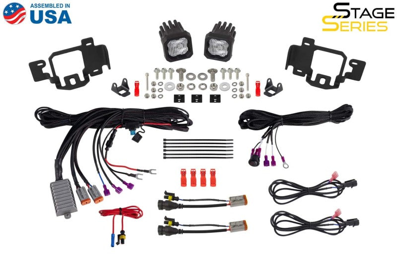 Diode Dynamics 2023+ Chevrolet Colorado SSC1 LED Fog Light Kit