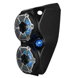 DS18 SLG-WFCC66 Center Console Enclosure for 2015+ Polaris Slingshot with Space for Two 6.5-Inch Waterproof Speakers and High-Power RGB Tweeters