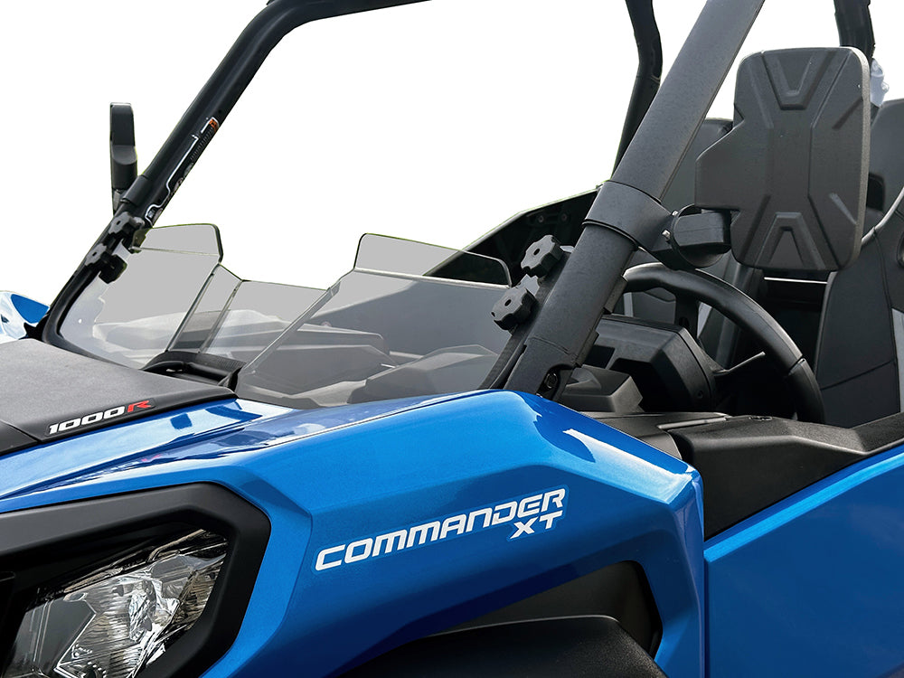 SPIKE Stealth Tinted Short Windshield for Can-Am Maverick and Trail Models - Part 78-2655-ST