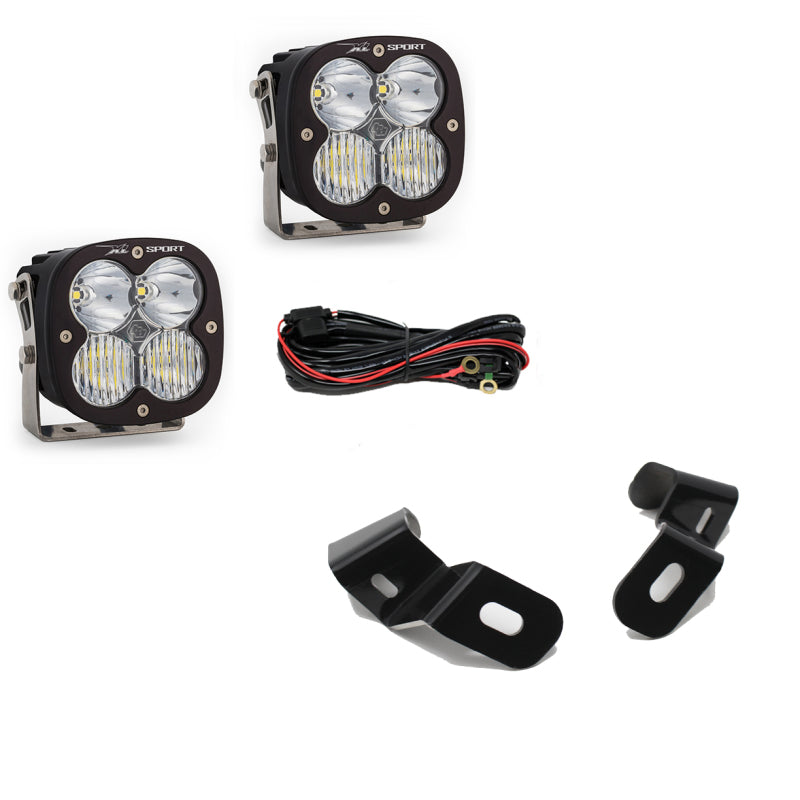 Baja Designs 2019+ Ram 2500/3500 Sports Spot A-Pillar Kit – Waterproof LED Off-Road Lights
