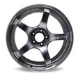Advan TC4 18x8.5 +31 Wheel - 5-114 Bolt Pattern, Racing Black Gunmetallic Finish for Honda Accord, Toyota Camry, Subaru Outback, and More