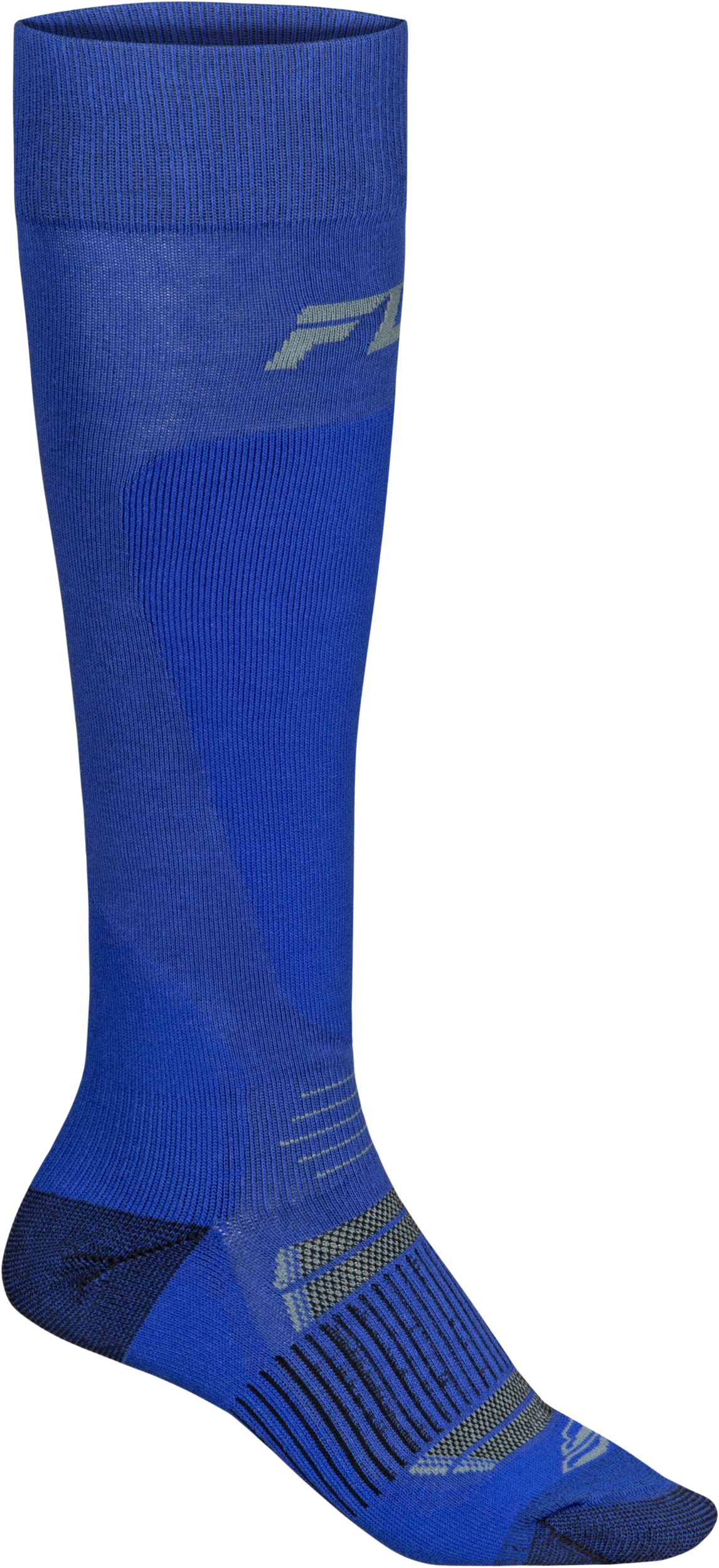 Fly Racing Snow Midweight Wool Sock Blue Large/X-Large for Motorcycle and ATV Riding