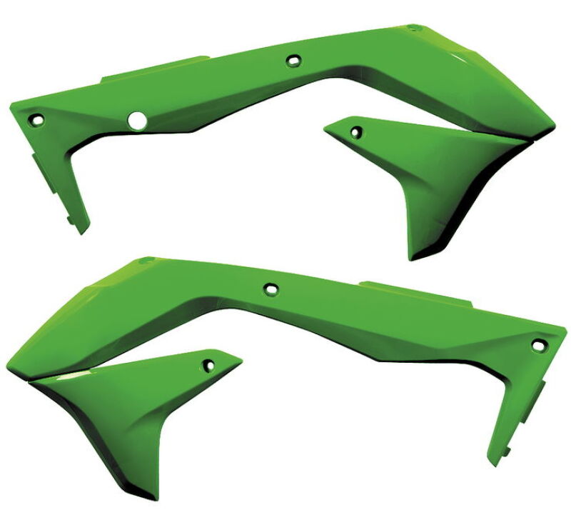 Acerbis Kawasaki KX450F 2016-2018 Radiator Shroud in Green - Part #2449690006