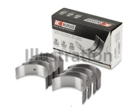 King Engine Bearings Isuzu 4XC1/4XC1T 1.5L (Size 0.25 Oversized) Rod Bearing Set