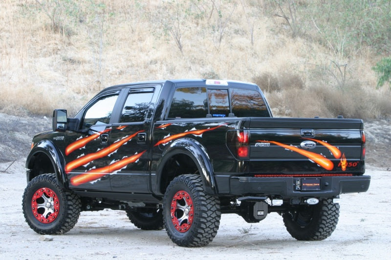 AMP Research BedStep Retractable Rear Bumper Step for Ford F-150 (2006-2014) – Black