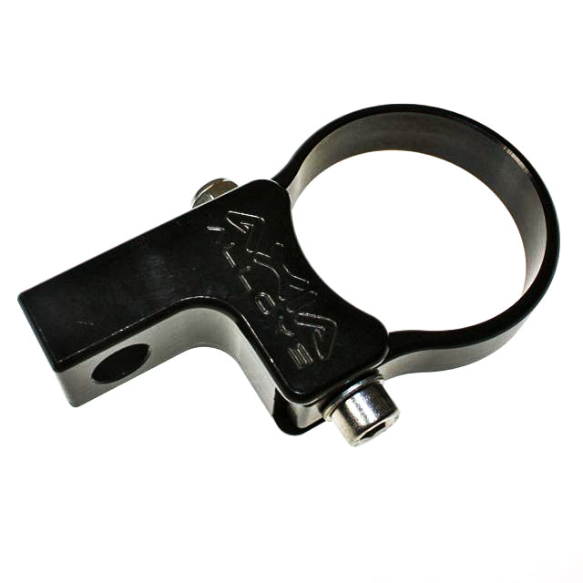 AXIA MODSMLC-BK Horizontal Mount with 0.4-Inch Hole and Clamp - Universal Fit for Various Vehicles