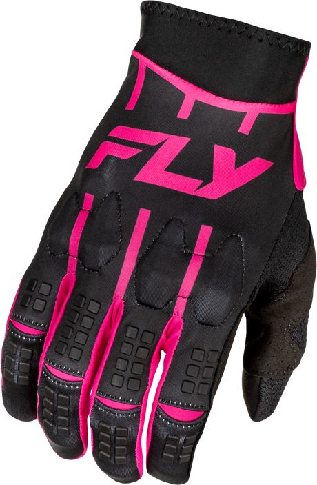 Fly Racing Evolution DST Gloves Black/Pink – Motocross Race Gloves for Off-Road and Trail Vehicles