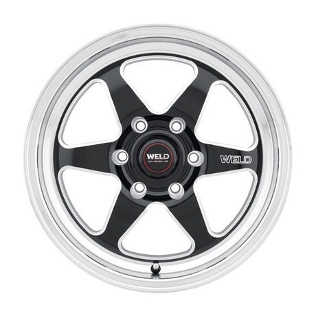 Weld S156 17x7 Ventura Drag Wheel with 6x135 Bolt Pattern and Gloss Black Finish