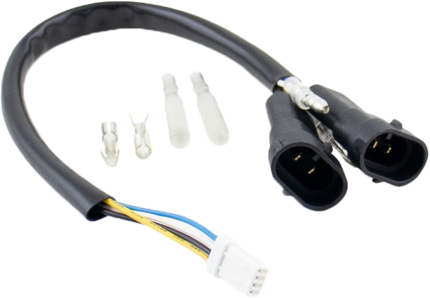 KOSO 7" Zenith LED Headlight with H4 Plug for Harley Davidson Touring and Road King Models