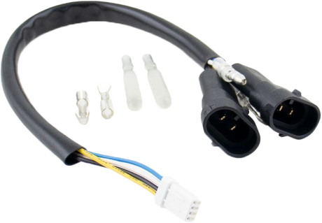 KOSO 7" Zenith LED Headlight with H4 Plug for Harley Davidson Touring and Road King Models