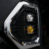 Baja Designs 19+ GMC Sierra 1500 S1 Fog Pocket Mount Kit Clear Spot and Amber Wide Cornering