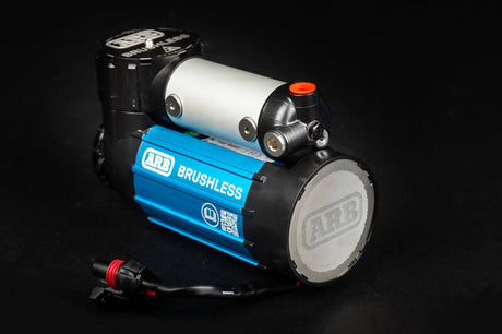 ARB Brushless Single Motor 12V On-Board Air Compressor Kit – High-Performance Portable Air Compressor with Smart Technology and Active Cooling