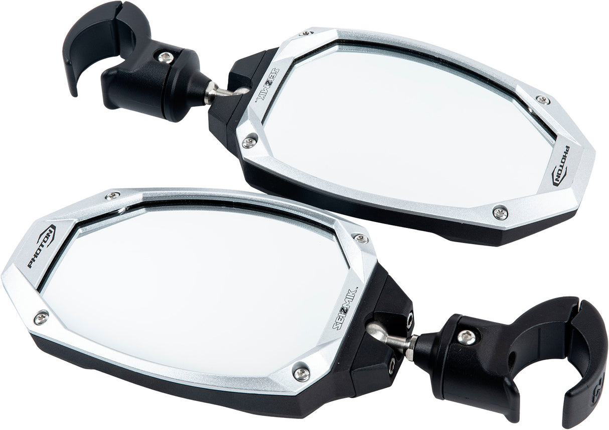 Seizmik Photon Side Mirror with Convex Surface for UTVs and ATVs